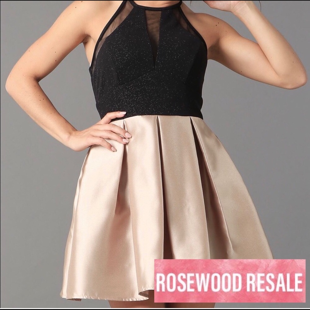 Teeze Me Glitter Top Pleated Party Dress